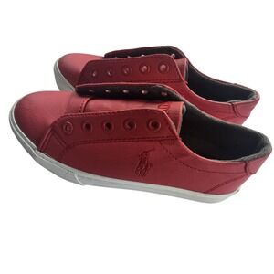 🆕️*NWOT* Ralph Lauren - Polo - Kids Shoes - Size 13 - Red - Fall, indoors, etc.